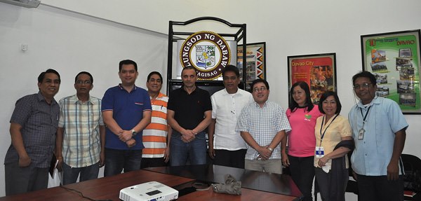 ADSI's Chairman of the Board Mr. Azhar Khan and Managing Director Mr. Oliver Ian Atienza with Davao City Private and Public leaders